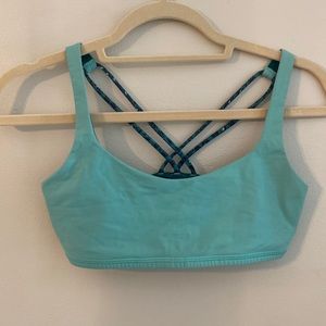 Teal Lululemon Sports Bra
